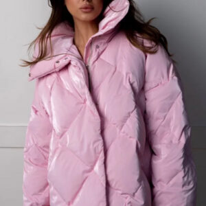 Loose Fit Quilted Cotton Jacket